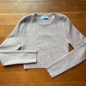 Petal & Pup Ayers Long Sleeve Rib Crop Top